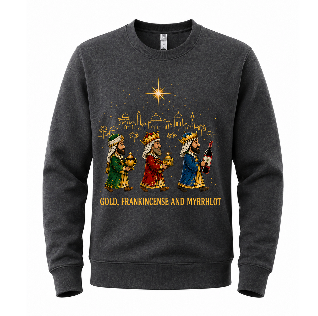 H.D Wise Men – Funny Christmas Jumper