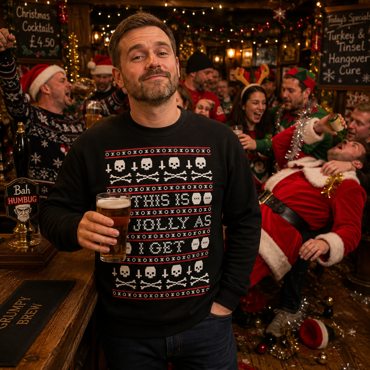 H.D Jolly – Funny Christmas Jumper