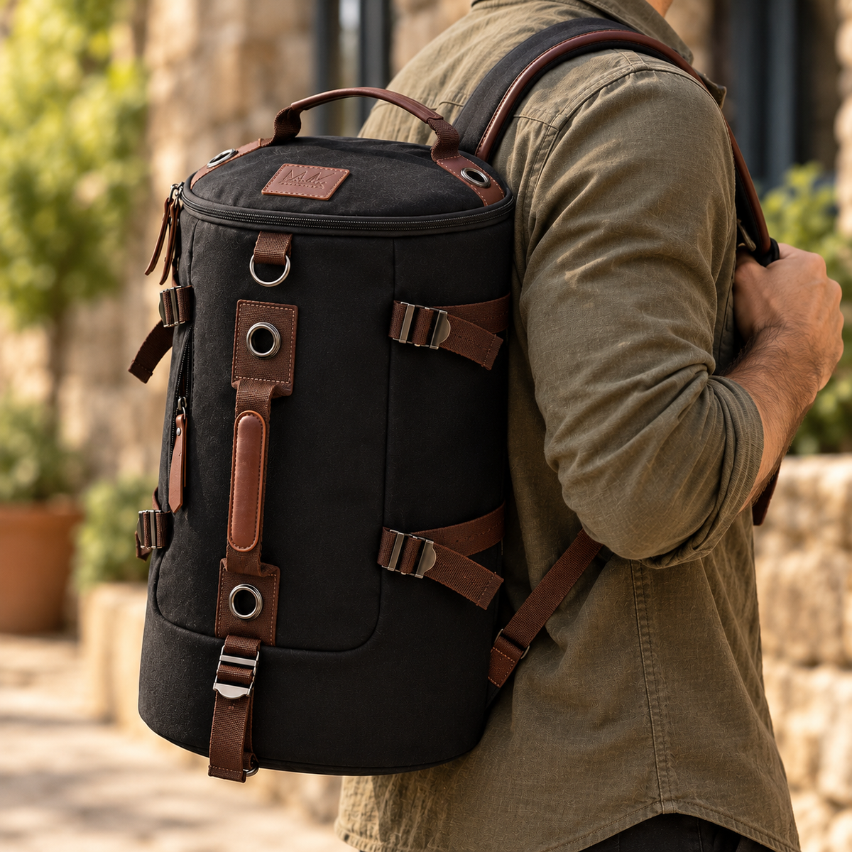 The Hudson Canvas Travel Backpack