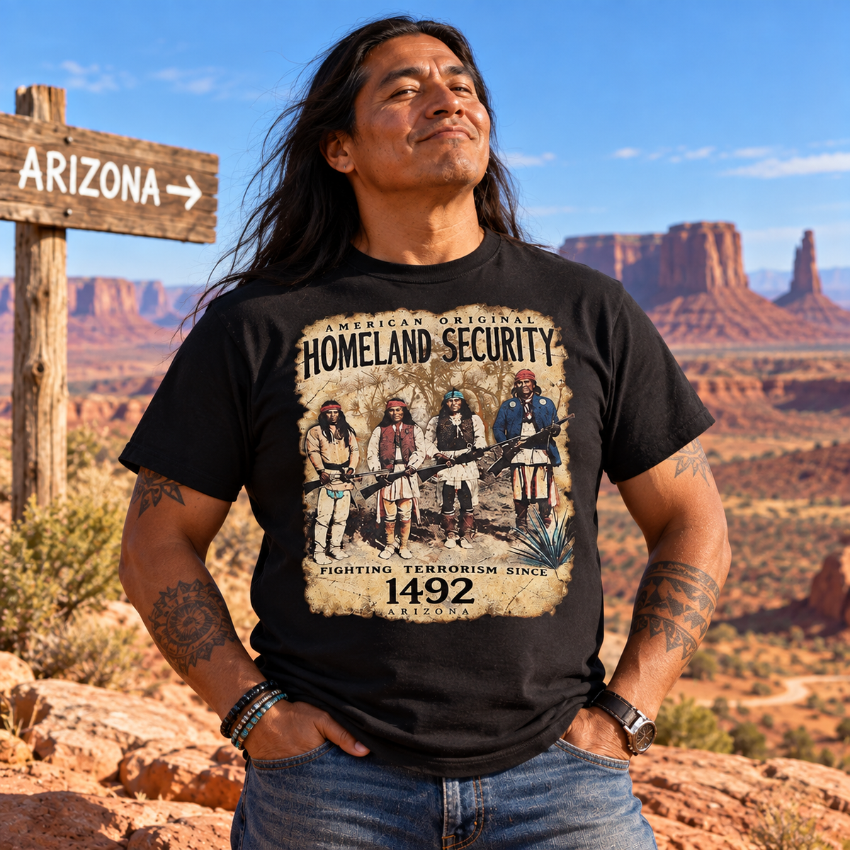 H.D Homeland Security T-Shirt