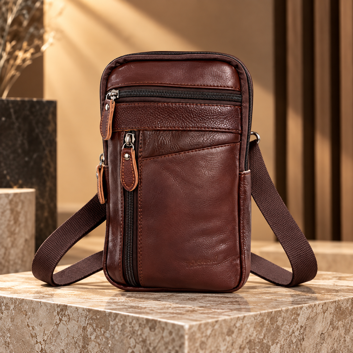 The Camden Leather Crossbody Bag