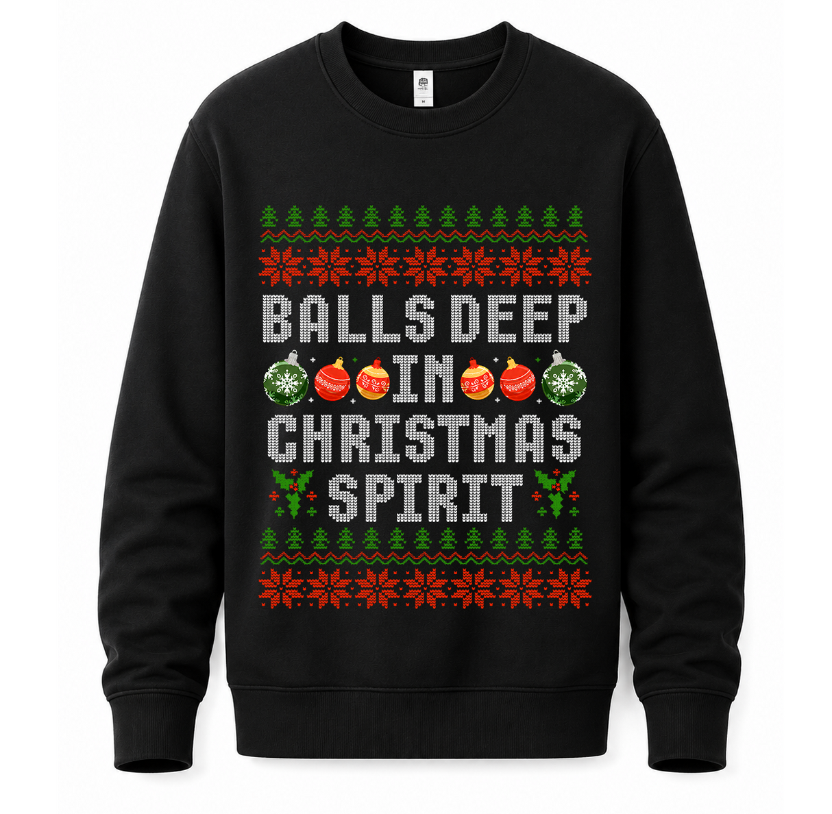 H.D Christmas Spirit (HIM)– Funny Christmas Jumper