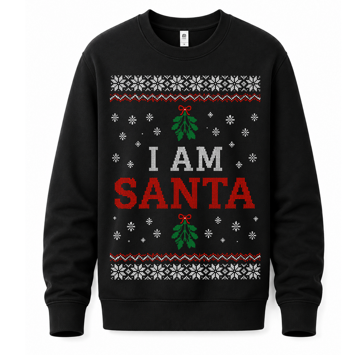H.D Santa Came Twice (HIS) – Funny Christmas Jumper