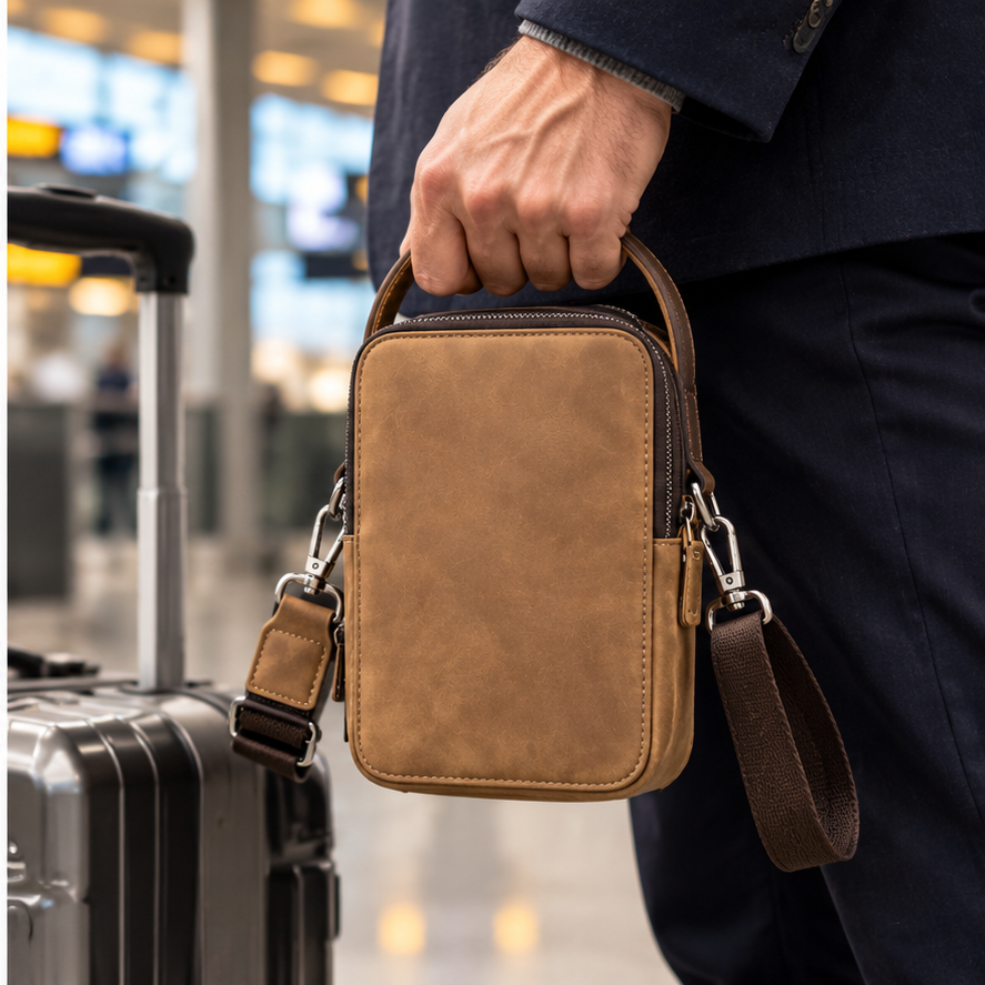 The Chester Leather Crossbody Bag