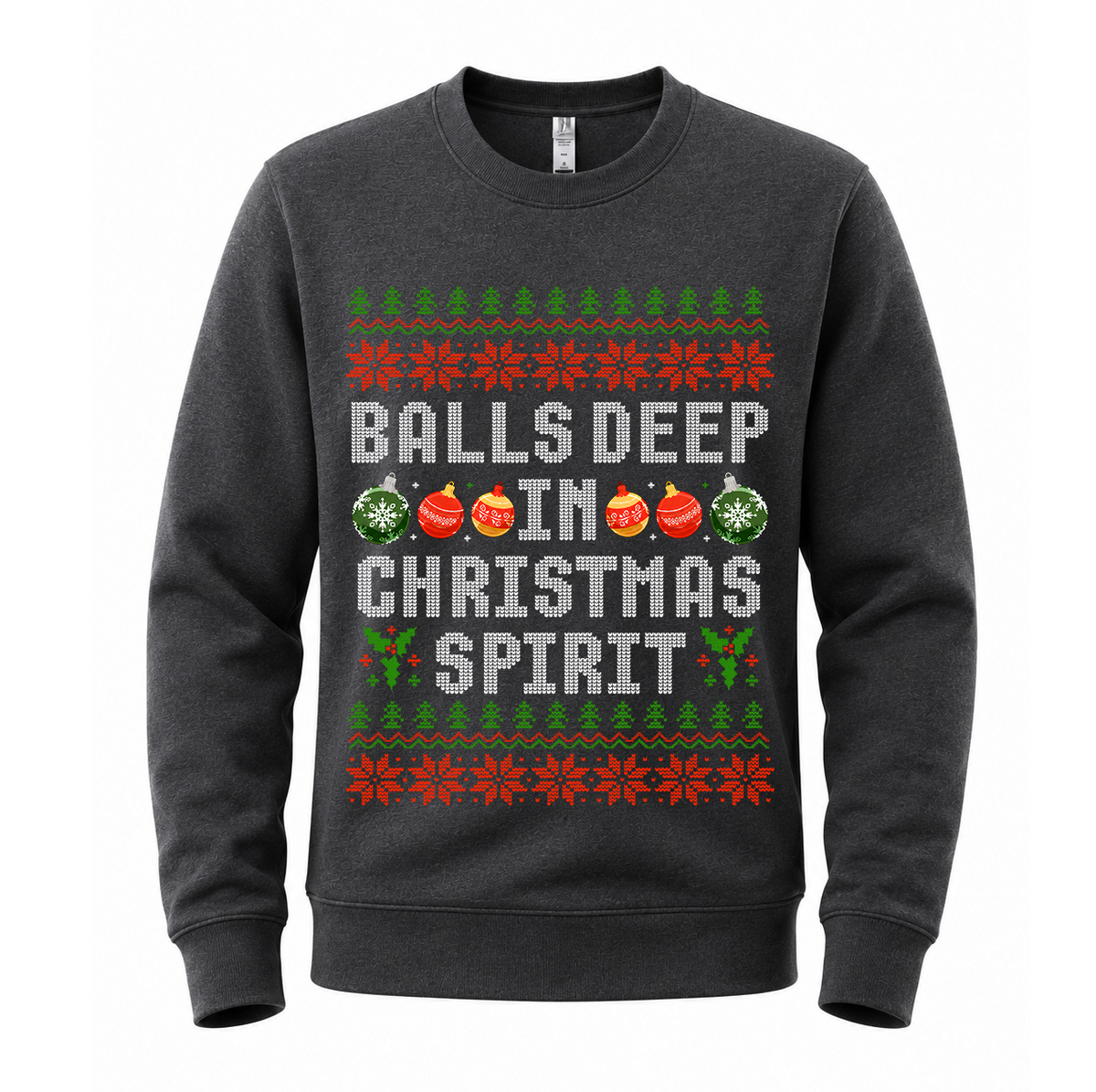 H.D Christmas Spirit (HIM)– Funny Christmas Jumper