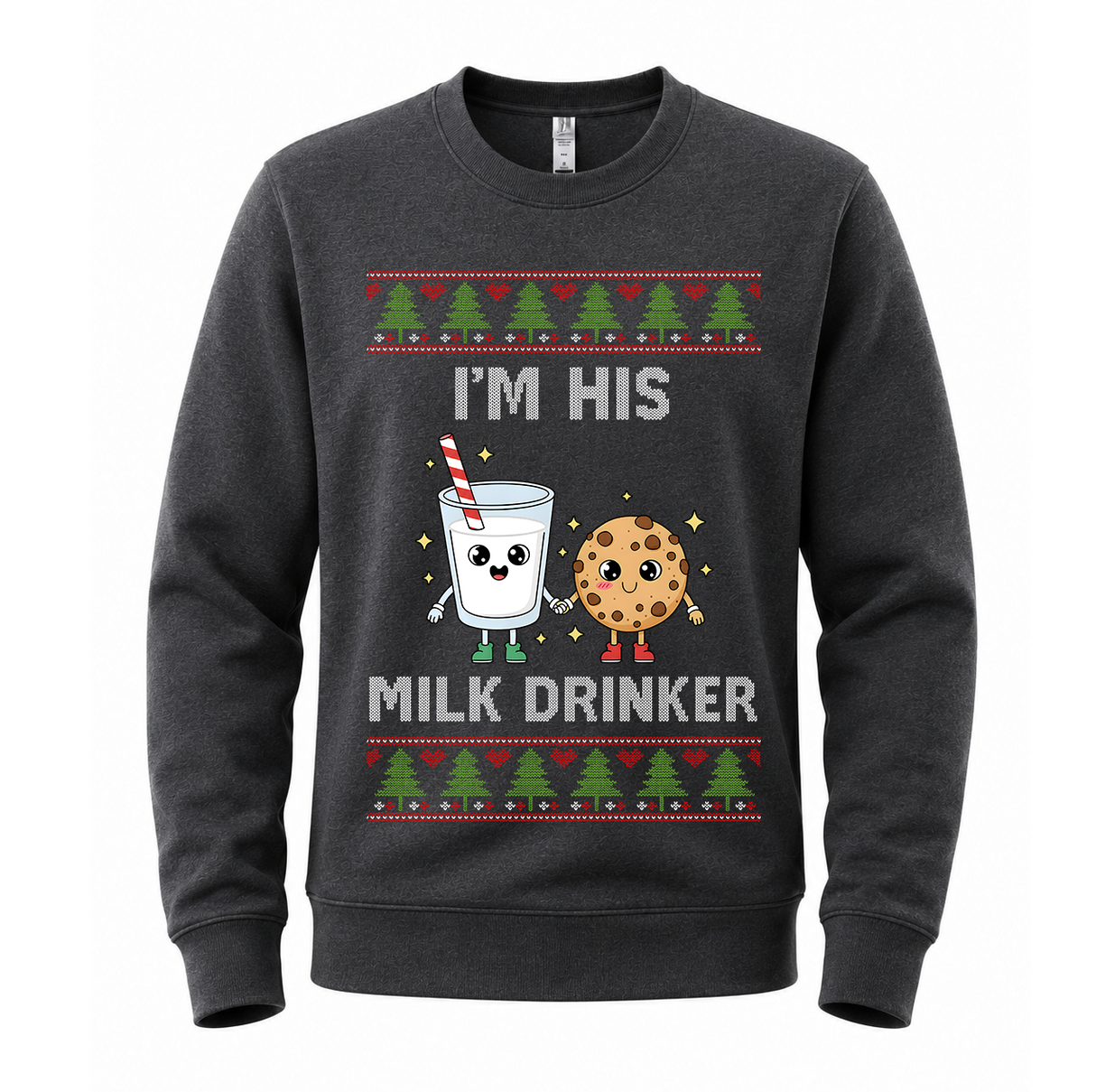 H.D Cookies & Milk (HER)– Funny Christmas Jumper