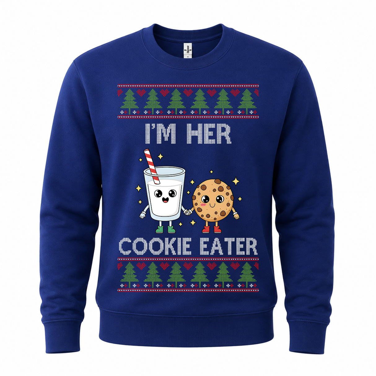 H.D Cookies & Milk (HIM)– Funny Christmas Jumper