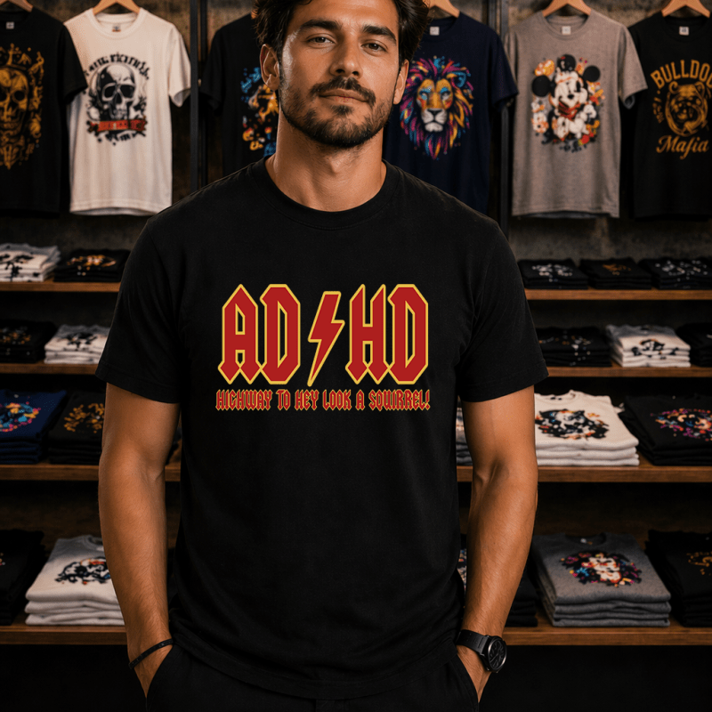 H.D AD/HD T-Shirt - Handsome Dans