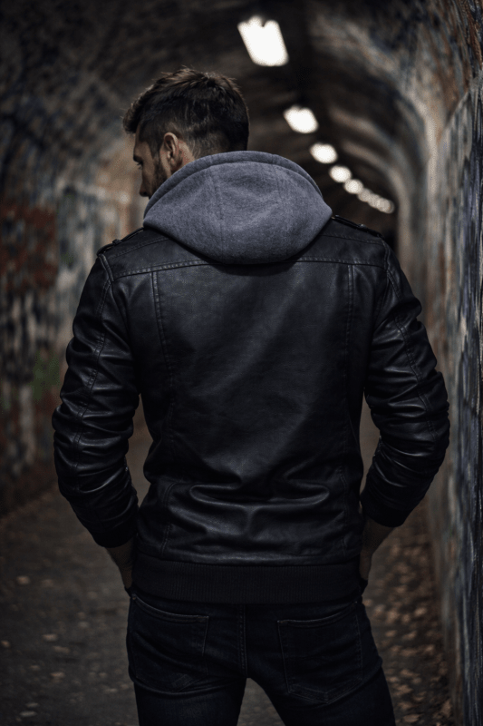 H.D Anarchy Leather Jacket - Handsome Dans