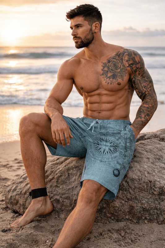 H.D Borderland Shorts - Handsome Dans