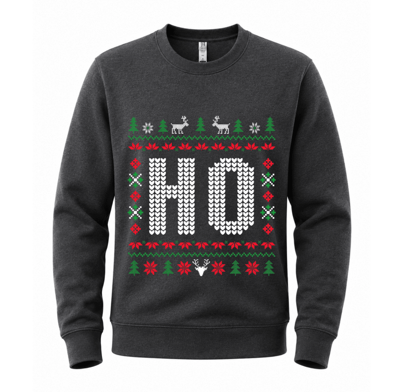 H.D Christmas Ho (HER)– Funny Christmas Jumper - Handsome Dans