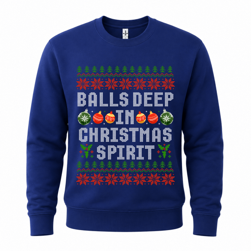 H.D Christmas Spirit (HIM)– Funny Christmas Jumper - Handsome Dans