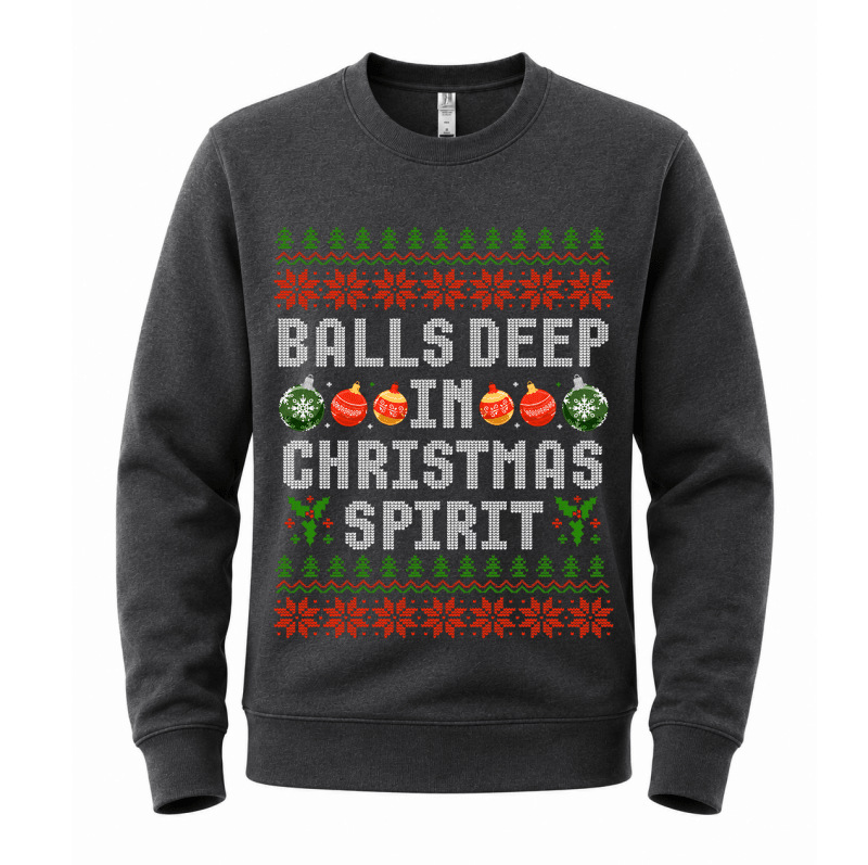 H.D Christmas Spirit (HIM)– Funny Christmas Jumper - Handsome Dans