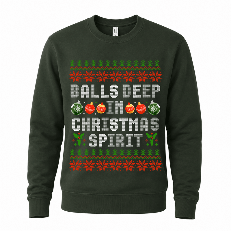 H.D Christmas Spirit (HIM)– Funny Christmas Jumper - Handsome Dans