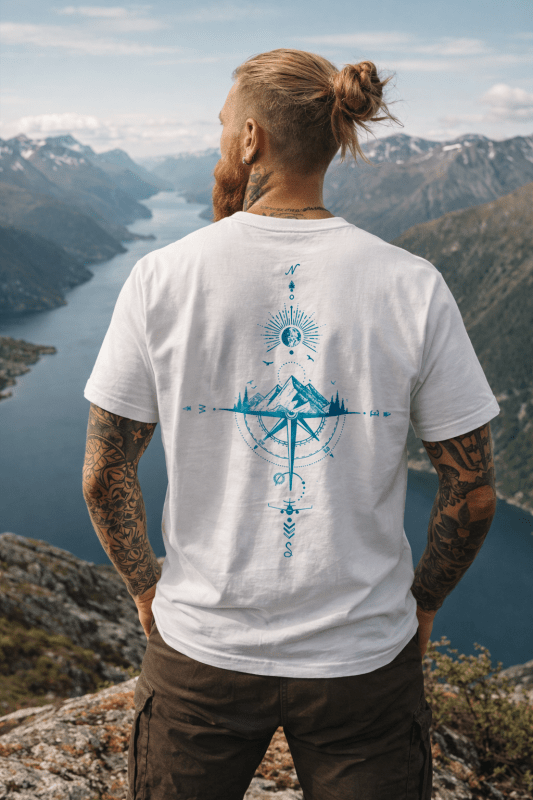 H.D Compass T-Shirt - Handsome Dans