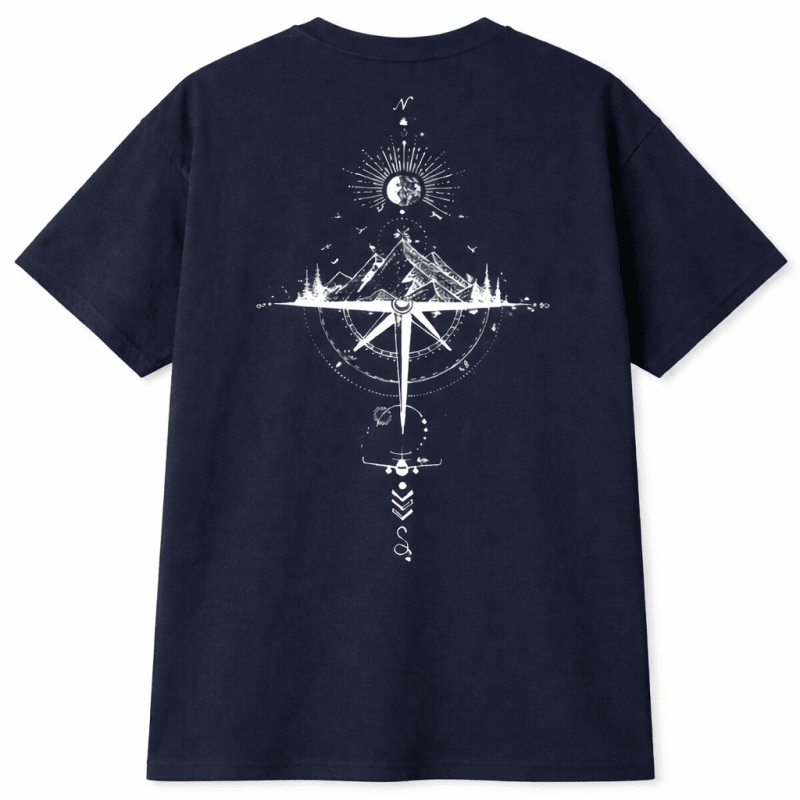 H.D Compass T-Shirt - Handsome Dans