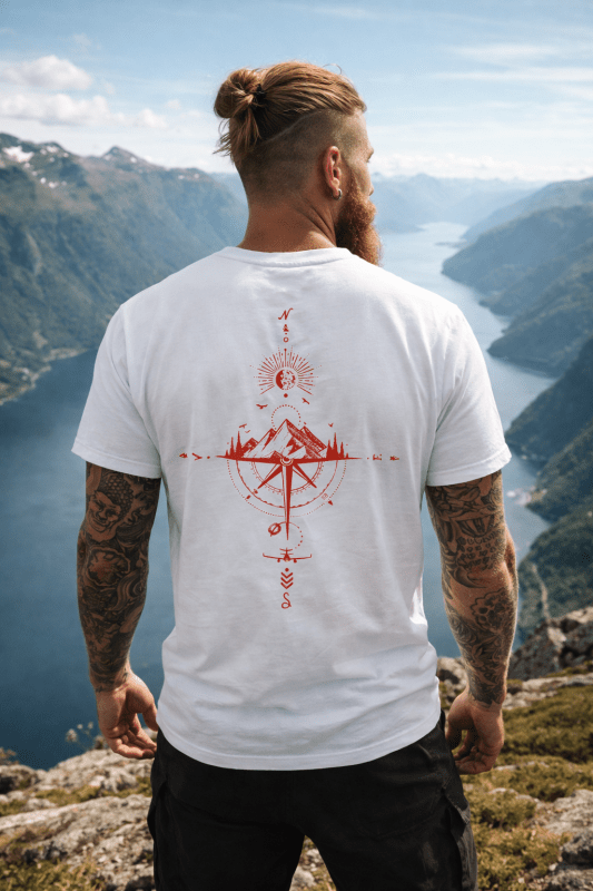 H.D Compass T-Shirt - Handsome Dans