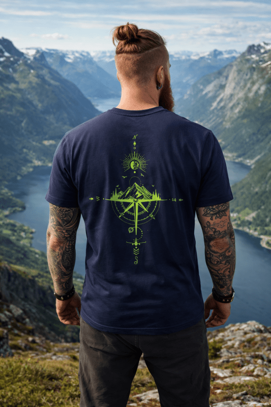 H.D Compass T-Shirt - Handsome Dans