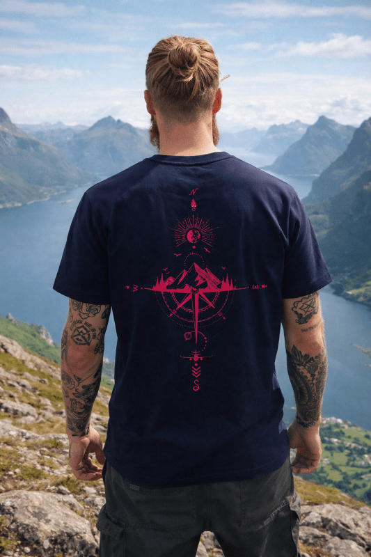 H.D Compass T-Shirt - Handsome Dans