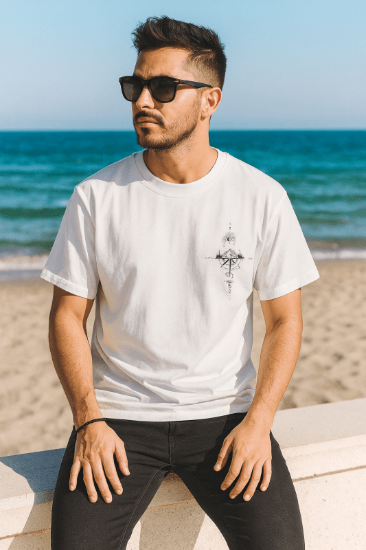 H.D Compass T-Shirt - Handsome Dans