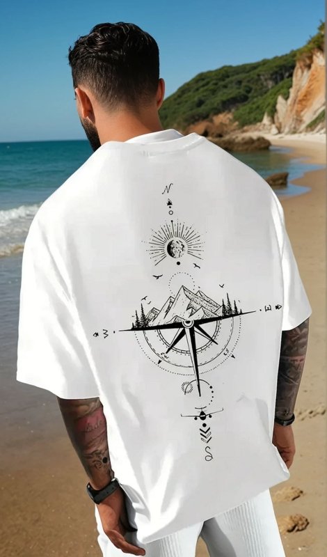 H.D Compass T-Shirt - Handsome Dans