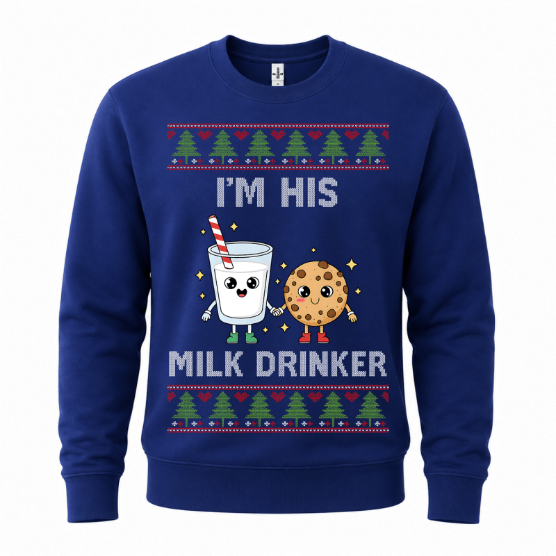 H.D Cookies & Milk (HER)– Funny Christmas Jumper - Handsome Dans
