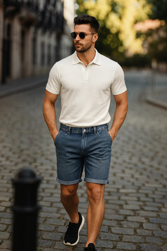 H.D Crimson Shorts - Handsome Dans