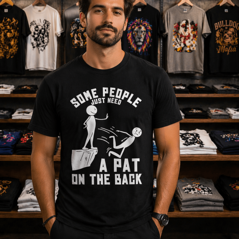 H.D Fat Pat T-Shirt - Handsome Dans