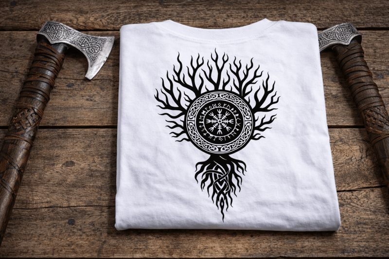 H.D Fenrir T-Shirt - Handsome Dans