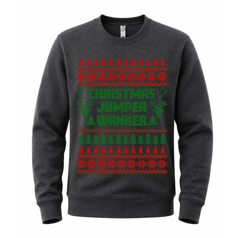 H.D Festive AF – Funny Christmas Jumper - Handsome Dans