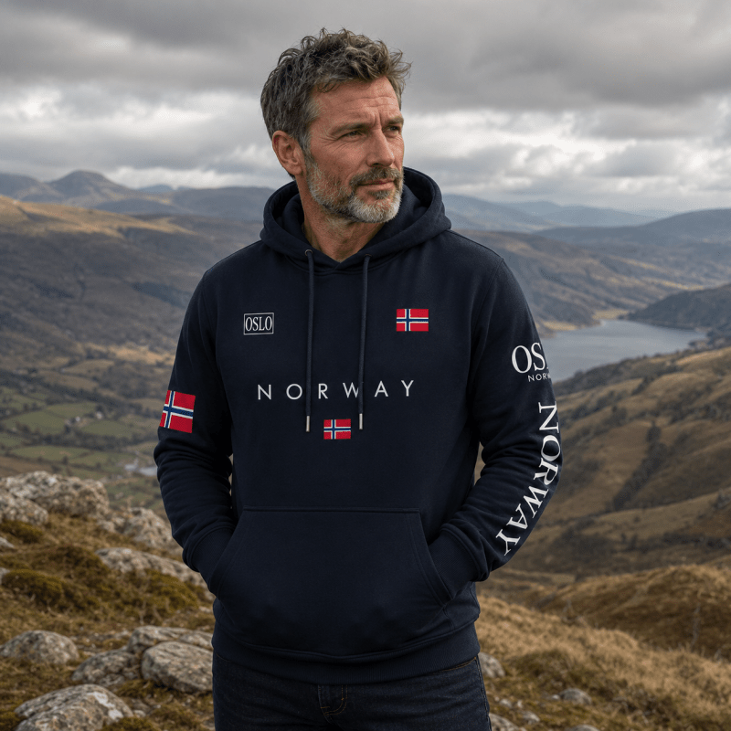 H.D Fjord Hoodie - Handsome Dans