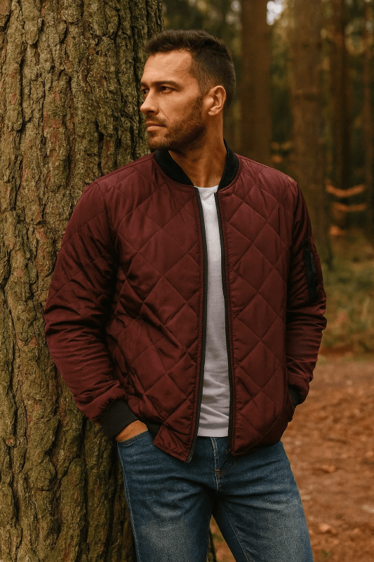 H.D Fuji Bomber Jacket - Handsome Dans