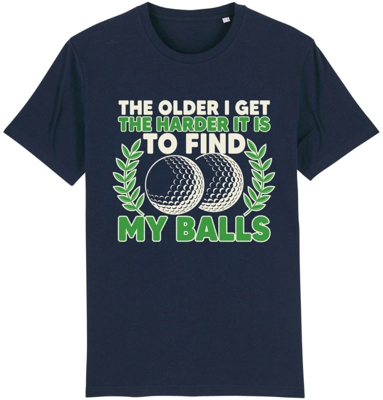 H.D Golf Balls T-Shirt - Handsome Dans