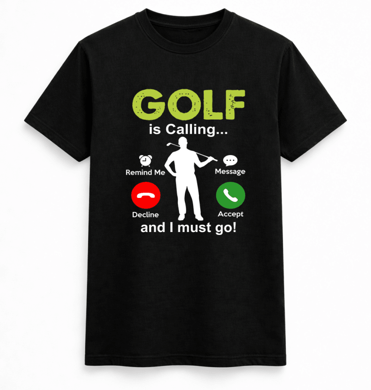H.D Golf Calling T-Shirt - Handsome Dans