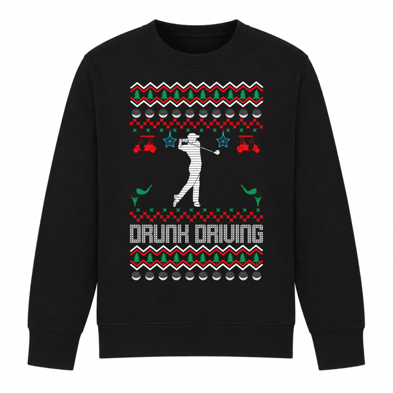 H.D Golfmas - Funny Christmas Jumper - Handsome Dans
