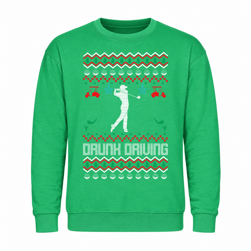 H.D Golfmas - Funny Christmas Jumper - Handsome Dans