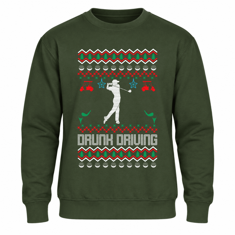 H.D Golfmas - Funny Christmas Jumper - Handsome Dans