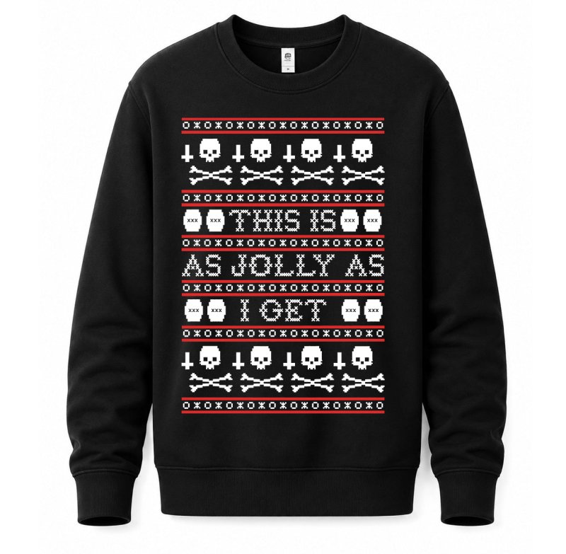 H.D Jolly – Funny Christmas Jumper - Handsome Dans