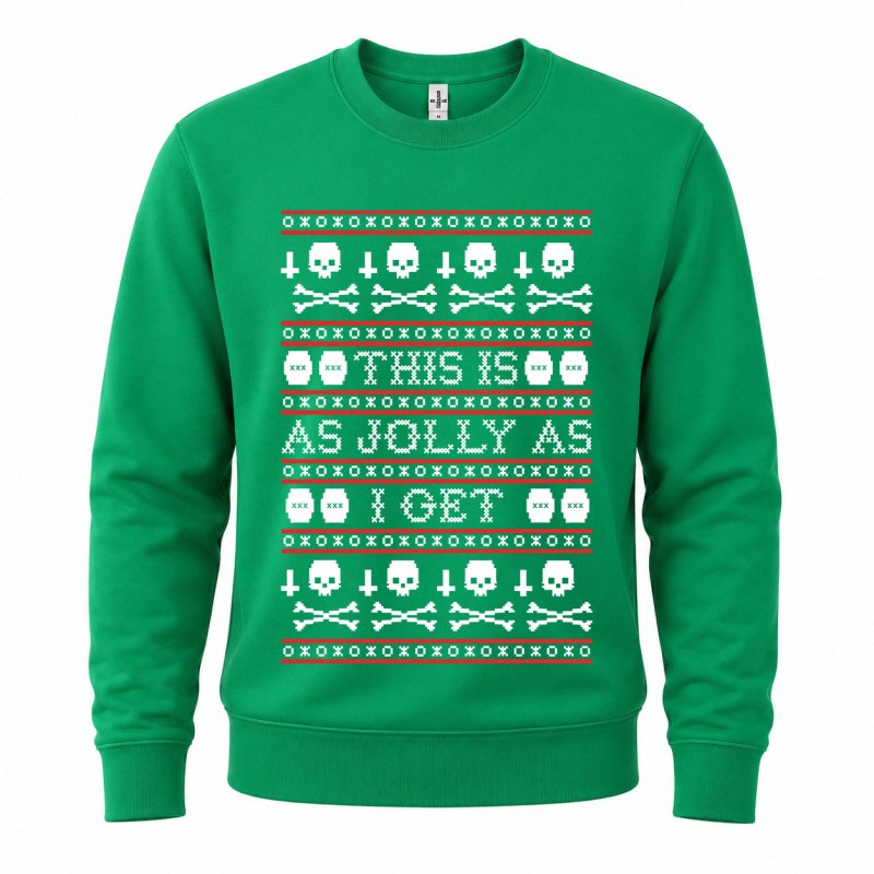 H.D Jolly – Funny Christmas Jumper - Handsome Dans