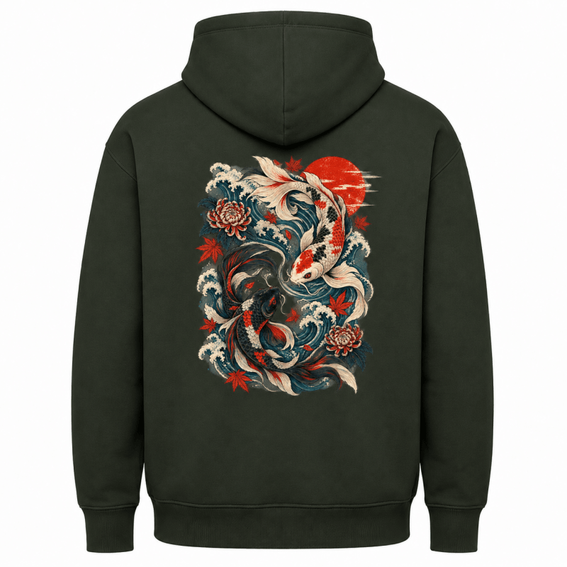 H.D Koi Hoodie - Handsome Dans