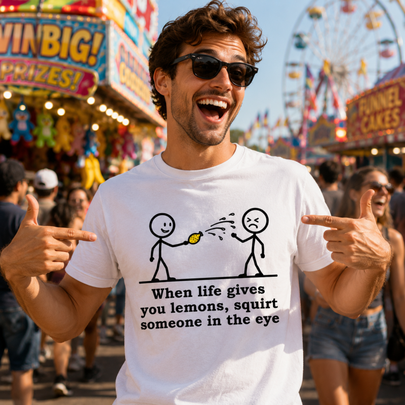 H.D Lemons T-Shirt - Handsome Dans