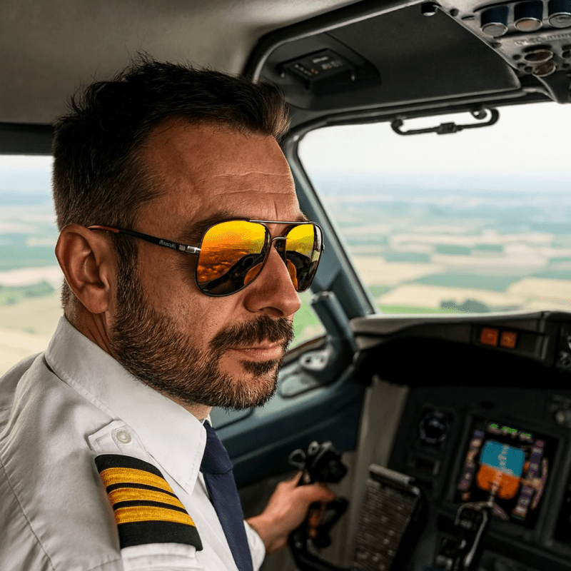 H.D Maverick Aviator Sunglasses - Handsome Dans