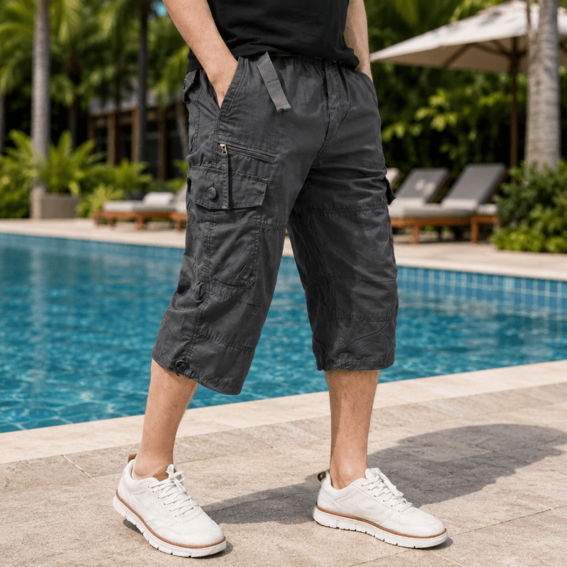 H.D Molecule 3/4 Shorts - Handsome Dans