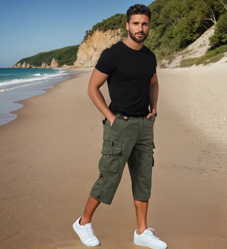 H.D Molecule 3/4 Shorts - Handsome Dans