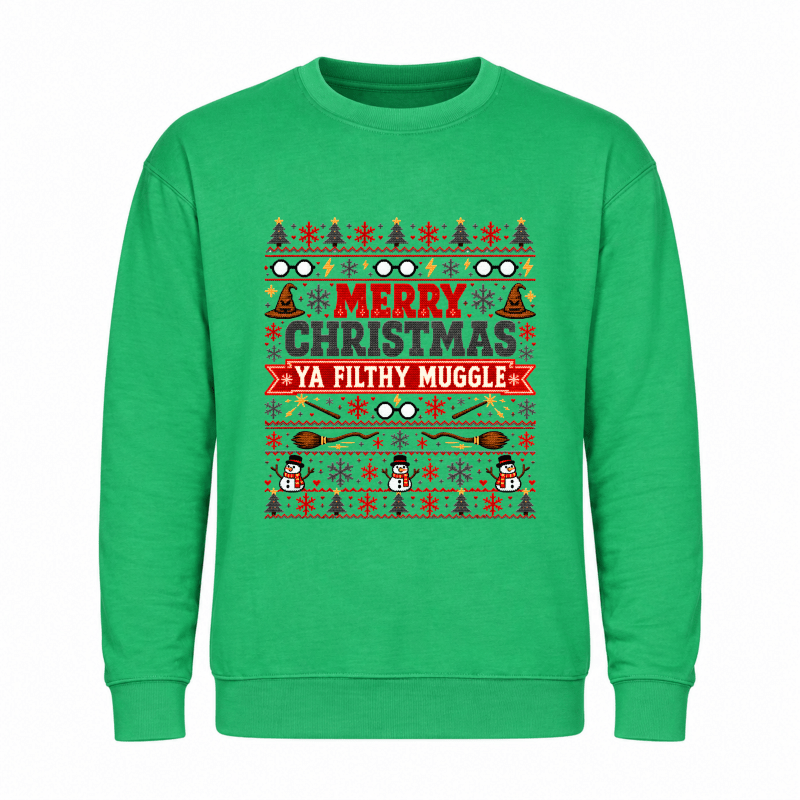H.D Muggle - Funny Christmas Jumper - Handsome Dans