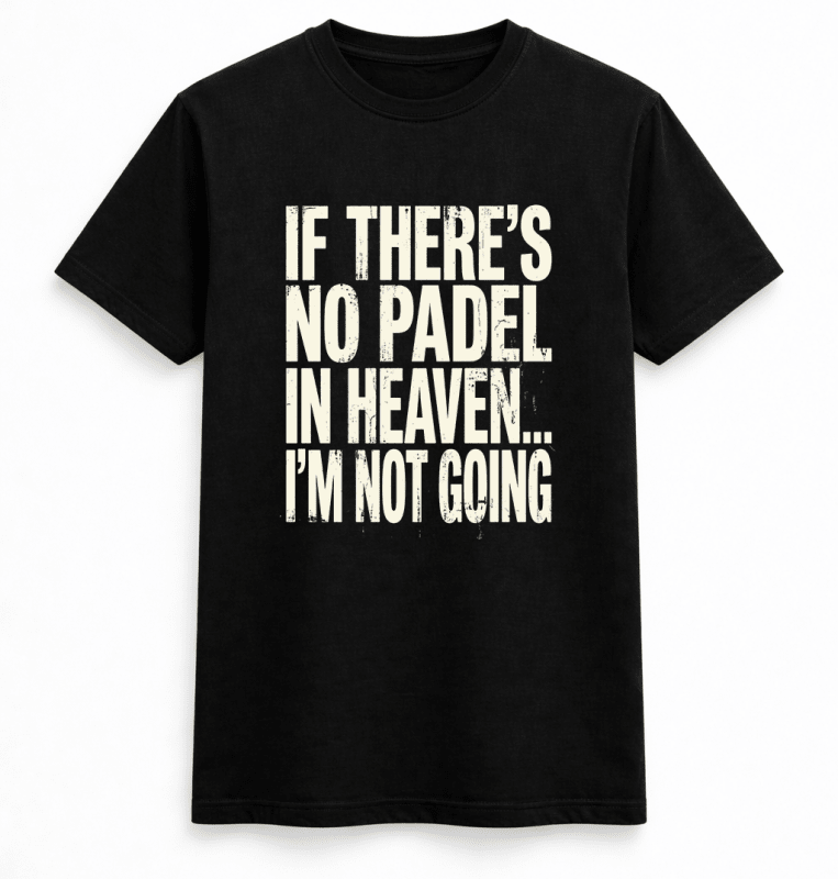 H.D Padel Heaven T-Shirt - Handsome Dans