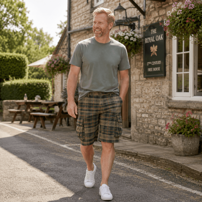 H.D Petani Cargo Shorts - Handsome Dans