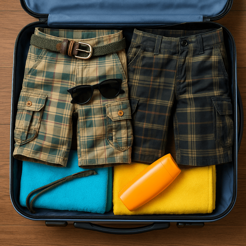 H.D Petani Cargo Shorts - Handsome Dans