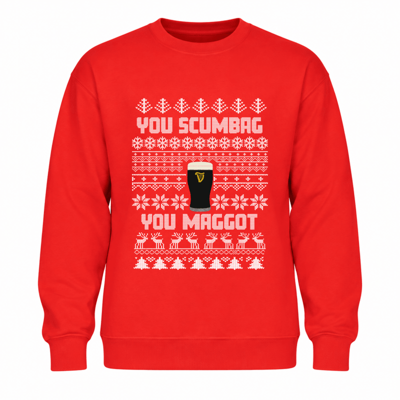 H.D Pinting - Funny Christmas Jumper - Handsome Dans