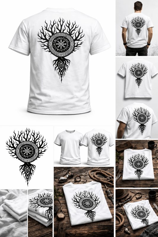 H.D Sigil T-Shirt - Handsome Dans